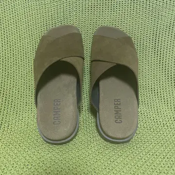 CAMPER 브루터스 샌들 브라운 39 새상품