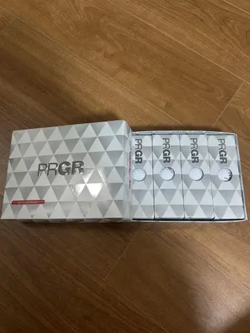 PRGR 골프공 3개입 1다스 화이트