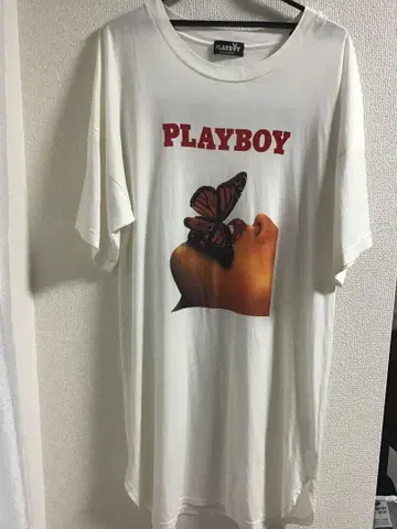 HYSTERIC PLAYBOY 로고 티셔츠 원피스