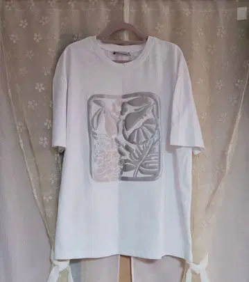 미사용 ZARA 자라 T셔츠 화이트 S 사이즈 긴 길이