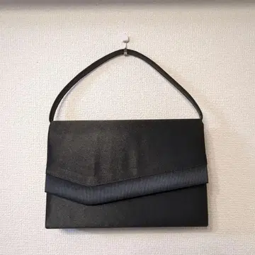 블랙 포멀 백 플랩식