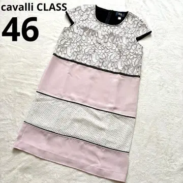 cavalli CLASS 클래스 로베르토 카발리 레이스 플라워 원피스