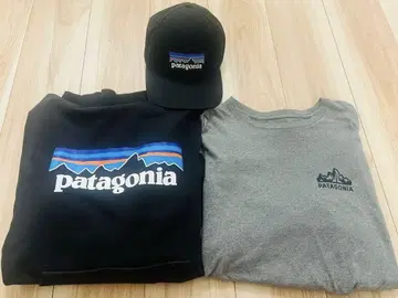 Patagonia 세트 후드티, 캡, 롱 T