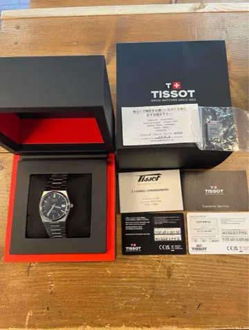 TISSOT PRX 35mm 오토매틱 손목시계 블랙