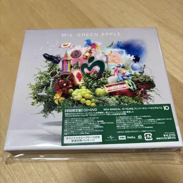 Mrs. GREEN APPLE 10주년 기념 CD+DVD