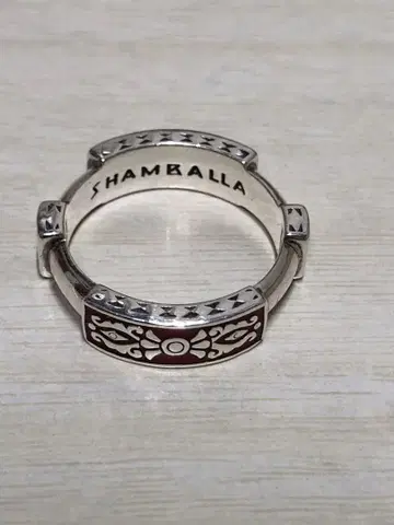 레어 SHAMBALLA 샴발라 실버 반지 17.5호