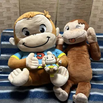 오자루의 조지 점보 봉제 인형과 마스코트 봉제 인형