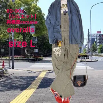 80s USA 히코리 오버롤 재구축 사직 세계 기준 통과