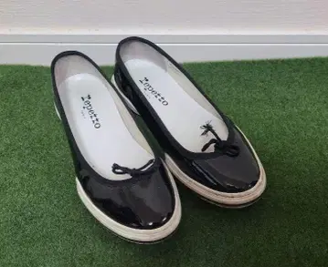 레페토(Repetto) 블랙 발레 슈즈 플랫 슈즈
