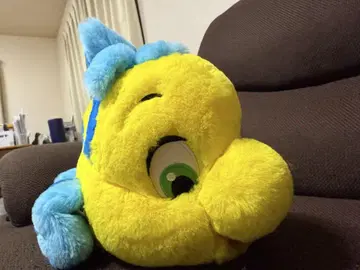 디즈니 플러피 플러쉬 플라운더 봉제 인형