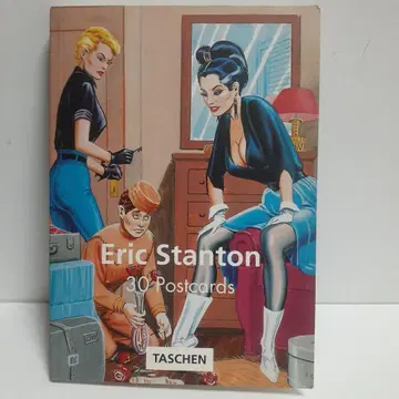 레어 ERIC STANTON 엽서 북 본디지 패션