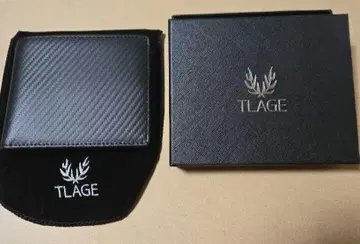 TLAGE 블랙 접이식 지갑
