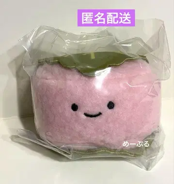 니코리노 화과자 봉제 인형 [사쿠라모치]