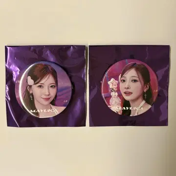 NiziU POPUP 캔뱃지 마유카 컴프