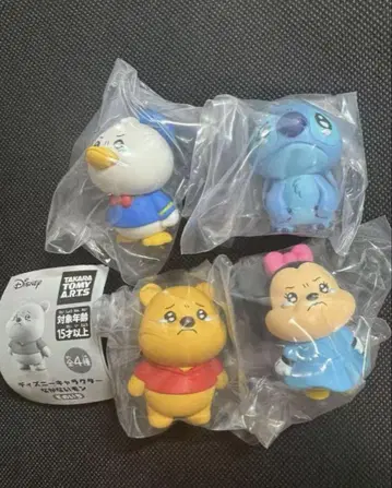 디즈니 캐릭터 나카나이몬 그 첫 번째 전 4종 세트 즉시 구매 가능