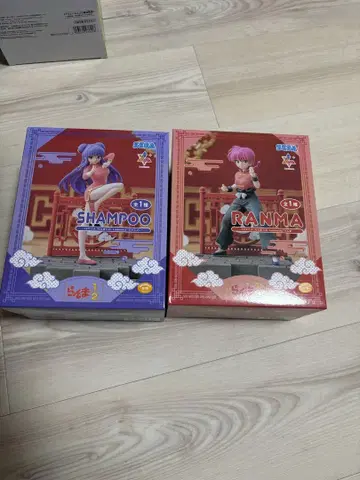 란마 1/2 샴푸 란마 피규어 세트