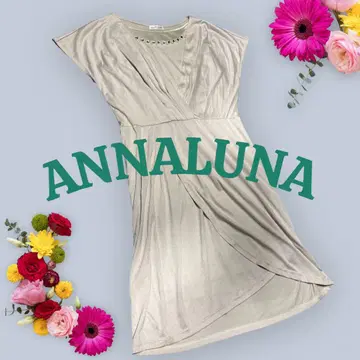 ANNALUNA 새상품 미사용 베이지 원피스 L 사이즈