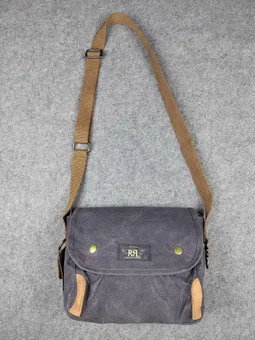 RRL 빈티지 캔버스 숄더백 메신저 백