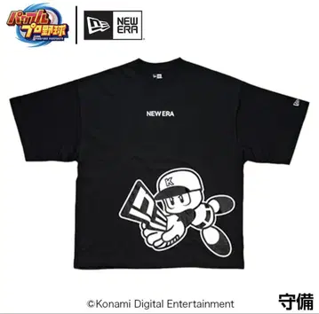 NEW ERA x 파워프로 콜라보 T셔츠 [수비] 미사용 새상품