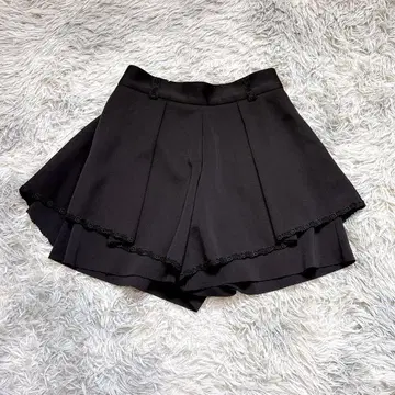 스위 여성용 큐롯 XS SS 블랙 무지
