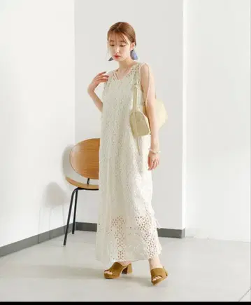 새상품 kastane 플라워 레이스 원피스