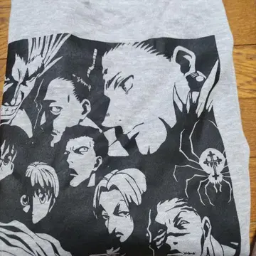 HUNTER x HUNTER 그레이 트레이닝복 3L 새상품 아베일 여행단