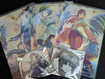 [ Steins;Gate ] 돈키 콜라보 엽서 3종 스즈하 캔뱃지 세트