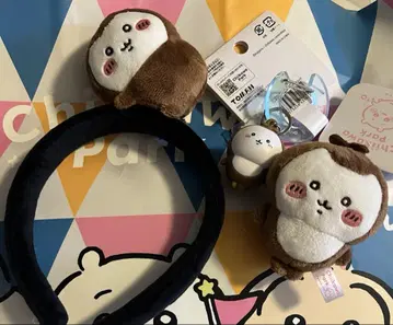 치이카와 파크 마스코트 피규어 키링 머리띠 장수풍뎅이