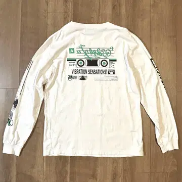 XLARGE VIBRATION SENSATIONS! 긴팔 티셔츠 XL