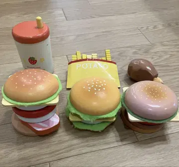 마더 가든 햄버거 감자 쉐이크 후라이드 치킨