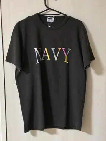 페로우즈 PHERROW'S NAVY 티셔츠 L 블랙 미사용
