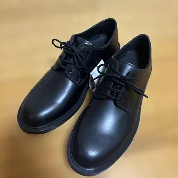 자라 가죽 더비 신발