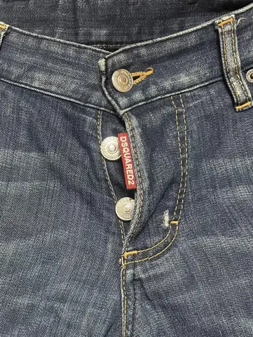 DSQUARED2 데미지 가공 블루 데님 46