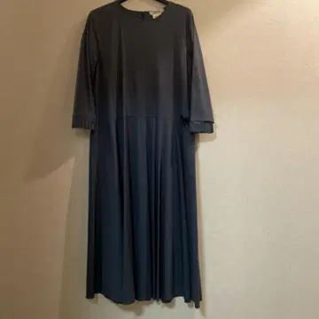 S Max Mara 다크 올리브 롱 원피스 42 허리 비쥬