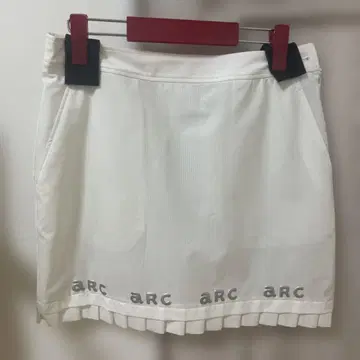 아르치비오 밑단 플리츠 발수 스커트