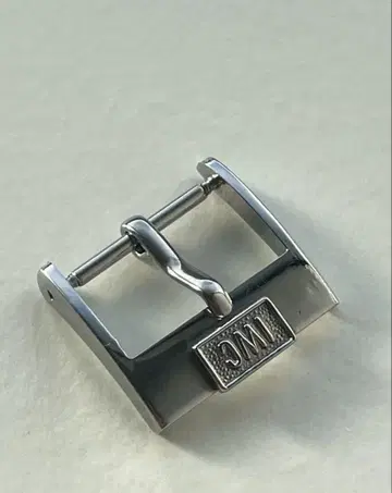 IWC 정품 버클 15mm 빈티지 스테인리스 스틸 올드 인터 미품