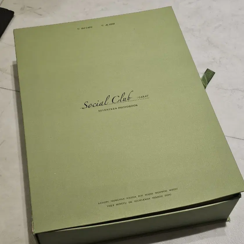 SEVENTEEN | 세븐틴 Seventeen Social Club photobook full set
