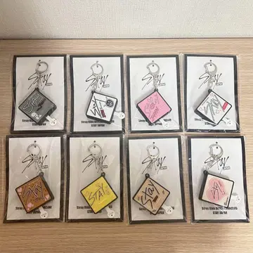 StrayKids 보이스 키링 JAPAN 기념 한정판 스키즈 8종