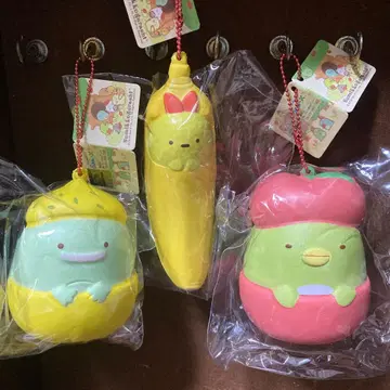 스미코구라시 3개 Sumikko Gurashi 스퀴즈 과일