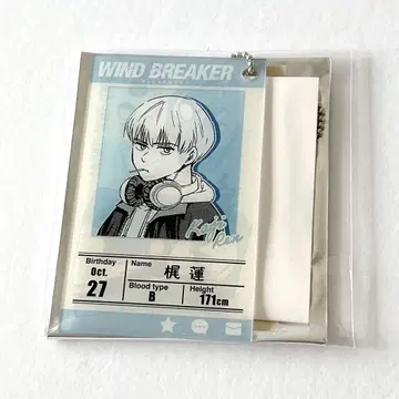 카지 렌 WIND BREAKER 프로필 카드 원작 그림