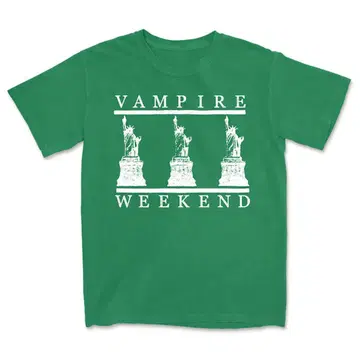 VAMPIRE WEEKEND 자유의 여신 T셔츠