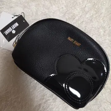 MARY QUANT 블랙 파우치