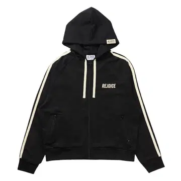 Officialdism Rejoice 집업 후드티 블랙