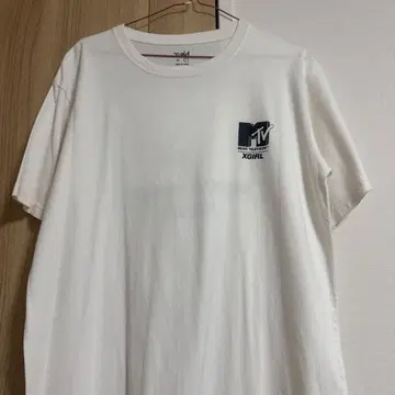 MTV XGIRL 화이트 티셔츠