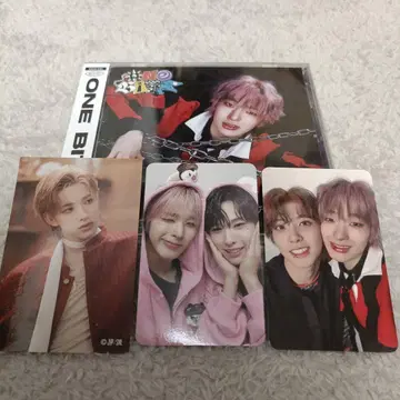 NEXZ One Bite NEX2Y반 (TOMOYA) 한정판 카드&스티커