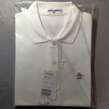 MUNSINGWEAR 피케 셔츠 화이트 반팔 M 사이즈