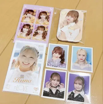 오바 하나 4컷 캔뱃지 id 사진