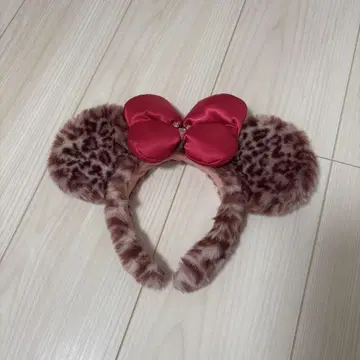 디즈니 레오파드 무늬 머리띠