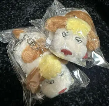새상품 2개 하울의 움직이는 성 푹신푹신 키링 힌