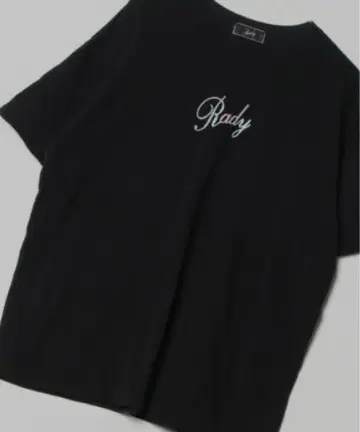 rady 레인보우 로고 반팔 S